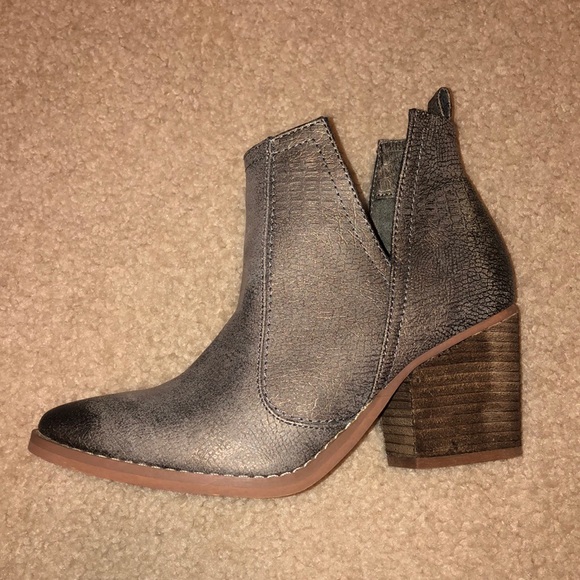 Gray Booties - Picture 2 of 6